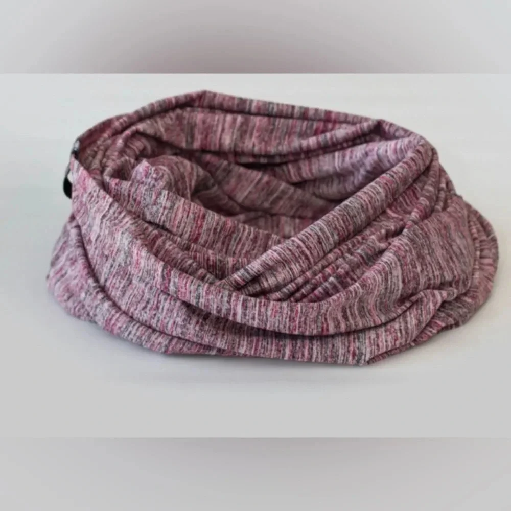 Lululemon Vinyasa Scarf Space Dye Camo Berry Pink One Size